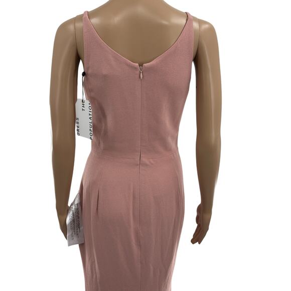 Dress The Population Iris Blush Pink Dress - Picture 10 of 12